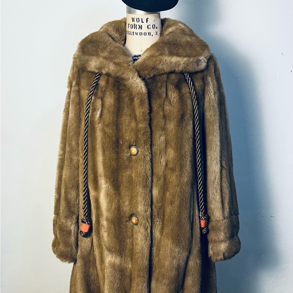 Tissavel Imported from France for Country Pacer. Faux fur and leather, large